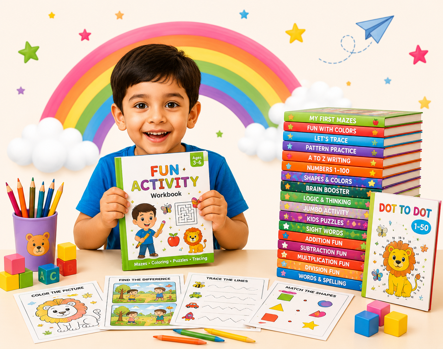 GrowMyChild hero banner — child growth and learning